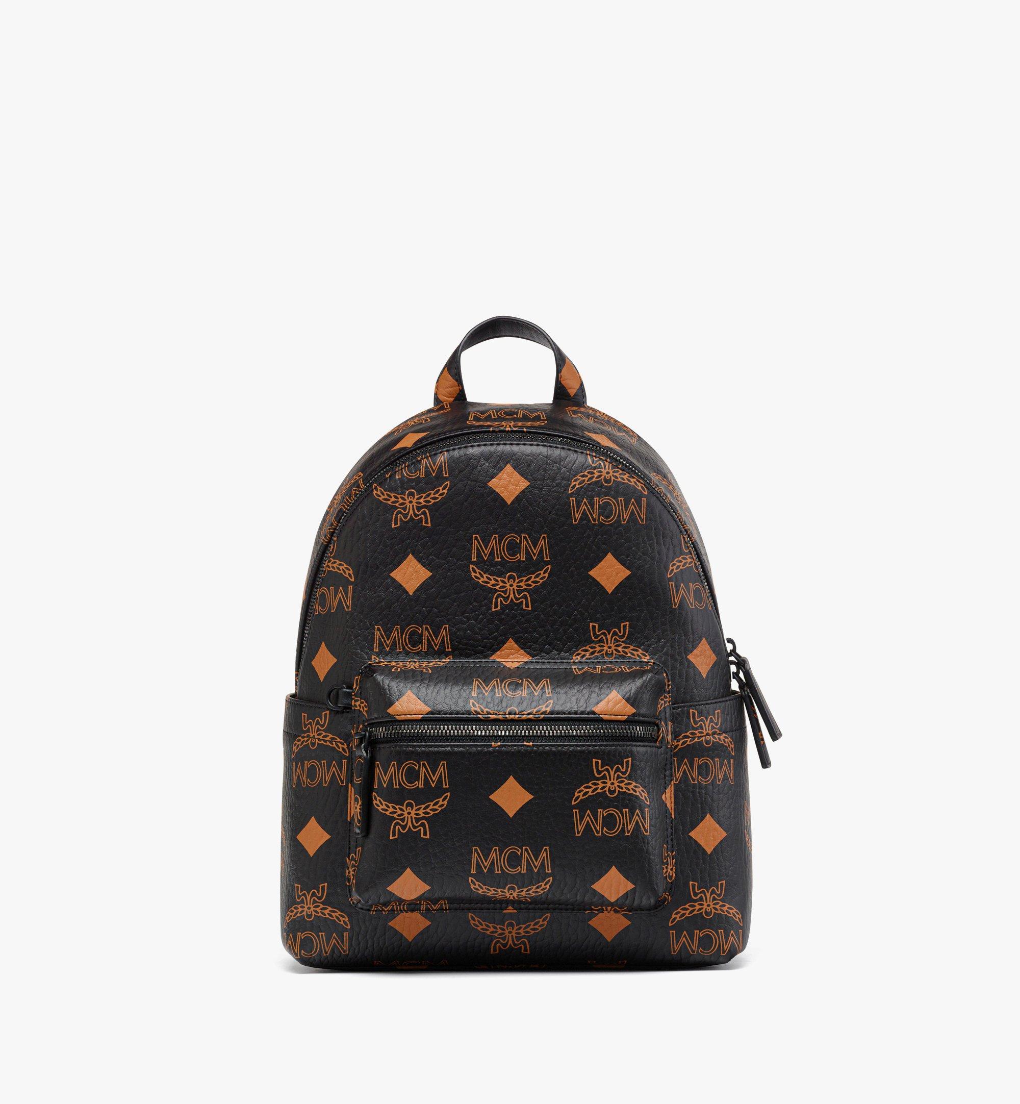 Mcm hot sale bookbag blue